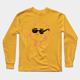 Cool Pink Monster Long Sleeve T-Shirt